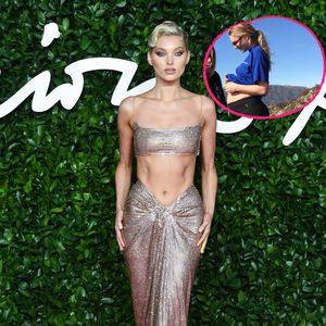 Im neunten Monat: Elsa Hosk erklimmt jetzt noch einen Berg