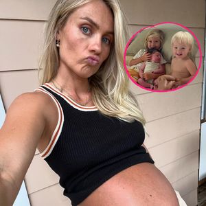 Elyse Knowles und Josh Barker begrüßen Baby Nummer drei