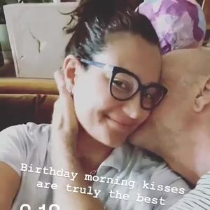 Süßes Video: Bruce Willis knutscht seine Emma zum Geburtstag