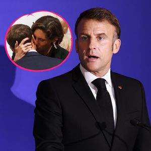 Nicht von seiner Frau: Emmanuel Macron wird abgeknutscht!
