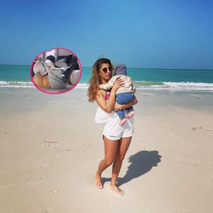Süße Sporteinheit: George hält mit Mama Eva Benetatou mit