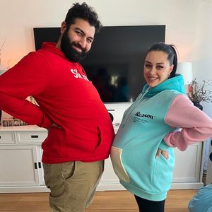 Mit Faisal Kawusi: Oana Nechiti zeigt ihren XXL-Babybauch