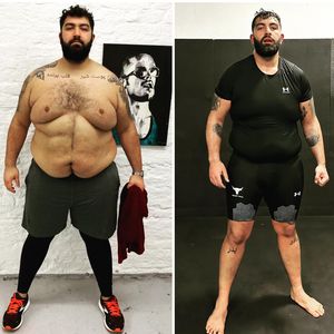 "Ein großer Erfolg": Faisal Kawusi hat 50 Kilo abgenommen