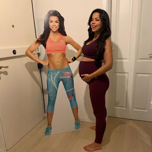 Fernanda Brandao teilt ein lustiges Foto von ihrem Babybauch