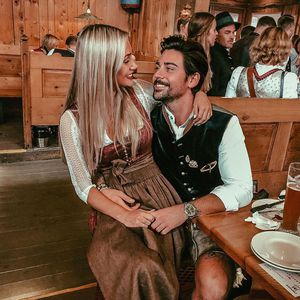 Seltenes Paar-Pic: Patrick Cuninka feiert Wiesn mit Freundin