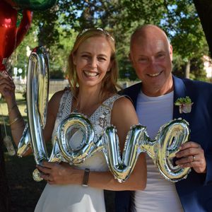 "Angekommen": Frank Buschmann hat seine Lisa geheiratet