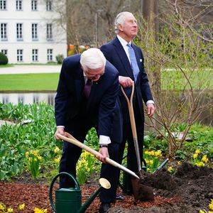 Zu Ehren der Queen: König Charles pflanzt Baum in Berlin