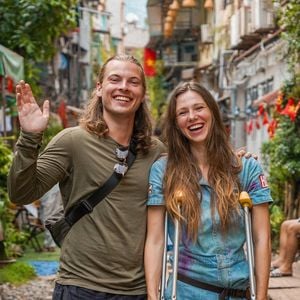 Gabriel Kelly und Ann-Kathrin lassen Reise Revue passieren