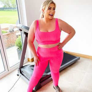 Laufband statt Luxusmode: Gemma Collins ist im Sportrausch