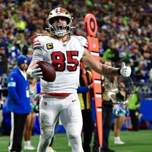 Süß: George Kittle feierte Mega-Touchdown mit seiner Frau