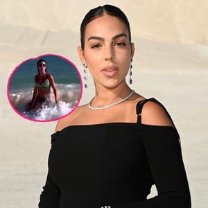 Sexy Wassernixe: Georgina Rodriguez stürzt sich in Wellen