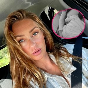 Sidos Partnerin Georgina teilt ein Selfie mit ihrem Baby