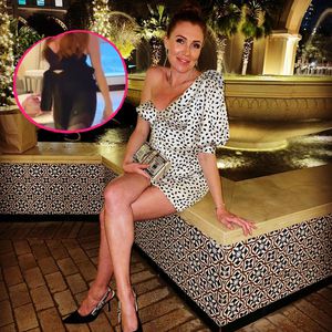 Georgina Fleur in Leggings: Ist hier eine Wölbung zu sehen?