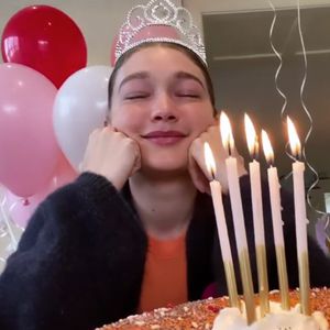 Am 25. Geburtstag: Hier feiert Gigi Hadid mit sich selbst