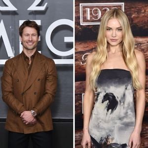 Glen Powell und Michelle Randolph feiern Red-Carpet-Debüt