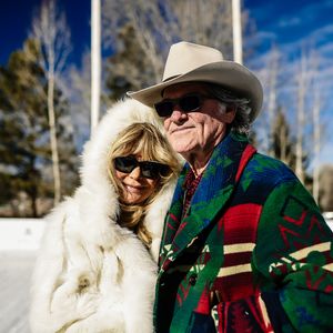 Goldie Hawn und Kurt Russell strahlen verliebt in Aspen