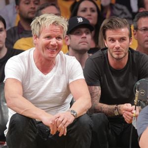 Gordon Ramsay und David Beckham kochen Gourmet-Rezepte nach