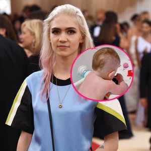 Süß! Grimes verpasst ihrem Söhnchen Wikinger-Haarschnitt
