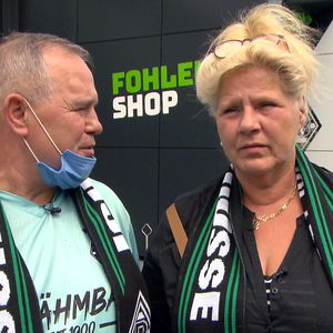 Zum 61.: Silvia Wollny schenkt ihrem Harald eine Stadiontour
