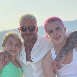 Beckham-Trio: David postet süßes Bild mit Harper und Cruz