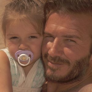 Stolzer Papa: Harper Beckham feiert ihren 14. Geburtstag