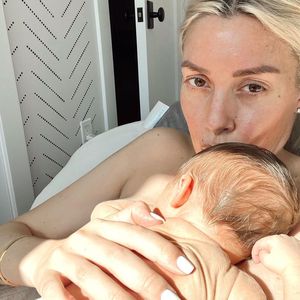 "Haut an Haut": Heather Rae Young kuschelt mit ihrem Baby