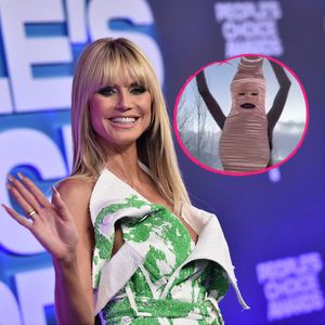 Schon wieder? Heidi Klum tanzt als Wurm in einem Whirlpool