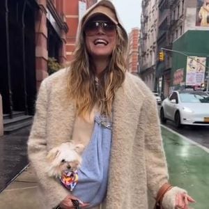 Kleiner Fritz: Heidi Klum begrüßt tierischen Familienzuwachs