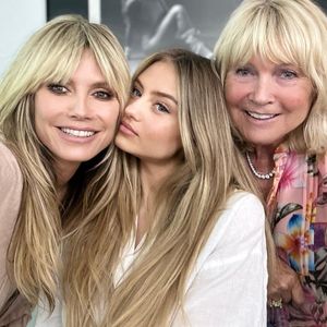Mit Leni und Mutti: Heidi Klum teilt süßes Generationen-Bild