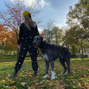 Im Jogger: So lässig geht Heidi Klum mit ihrem Hund Gassi!