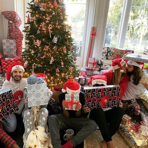 Viele Weihnachtsgeschenke: Heidi Klums Kids waren wohl artig