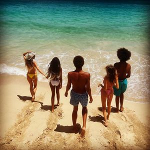 Selten: Heidi Klum teilt süßes Foto mit all ihren Kindern