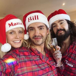 So feierte Heidi Klum mit Bill und Tom Kaulitz Weihnachten!