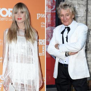 Heidi Klums Song wäre beinahe an Rod Stewart gescheitert!