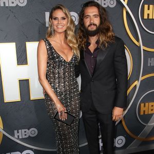 Hans und Franz sagen "Hallo": Heidi Klum mit XXL-Ausschnitt
