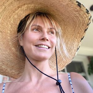 Ohne Make-up: Heidi Klum präsentiert sich ganz natürlich