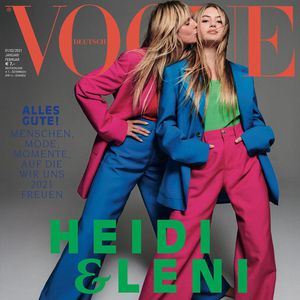 Model-Debüt: Leni Klum ziert mit Mama Heidi das Vogue-Cover