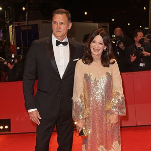 Selten: Iris Berben und Freund Heiko Kiesow auf Red Carpet