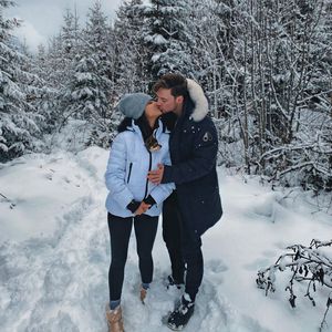 Knutschend im Schnee: Heiko Lochmann teilt erstes Paar-Pic