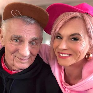 Nach Klinikdrama: Heinz Hoenig und Annika strahlen bei Shoot