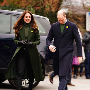 Elegant in Grün: Herzogin Kate präsentiert ihren Winter-Look
