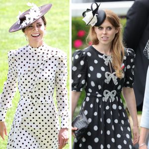 Nach Kate: Prinzessin Beatrice bezaubert in Punkte-Kleid