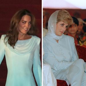 Auf Pakistan-Tour: Kates Look erinnert an Prinzessin Diana