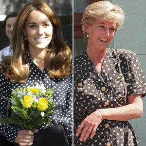 Wurde dieser Look von Herzogin Kate von Lady Di inspiriert?