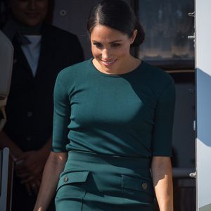 Slip-Blitzer: Herzogin Meghan passiert peinliche Rock-Panne