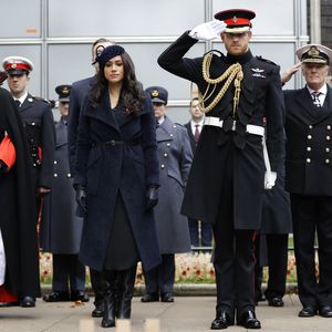 Herzogin Meghan und Prinz Harry besuchen Gedenkgarten
