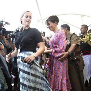"Fette Dame": Meghan kann über Schwanger-Witz lachen
