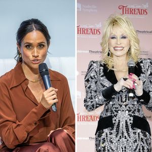 Herzogin Meghan kassiert Korb von Countrystar Dolly Parton