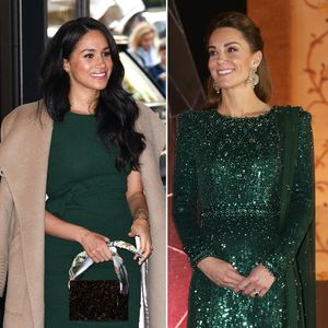 Meghan und Kate in Grün: Welche Herzogin trug es besser?