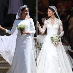 Meghan oder Kate: Welches royale Hochzeitskleid war teurer?